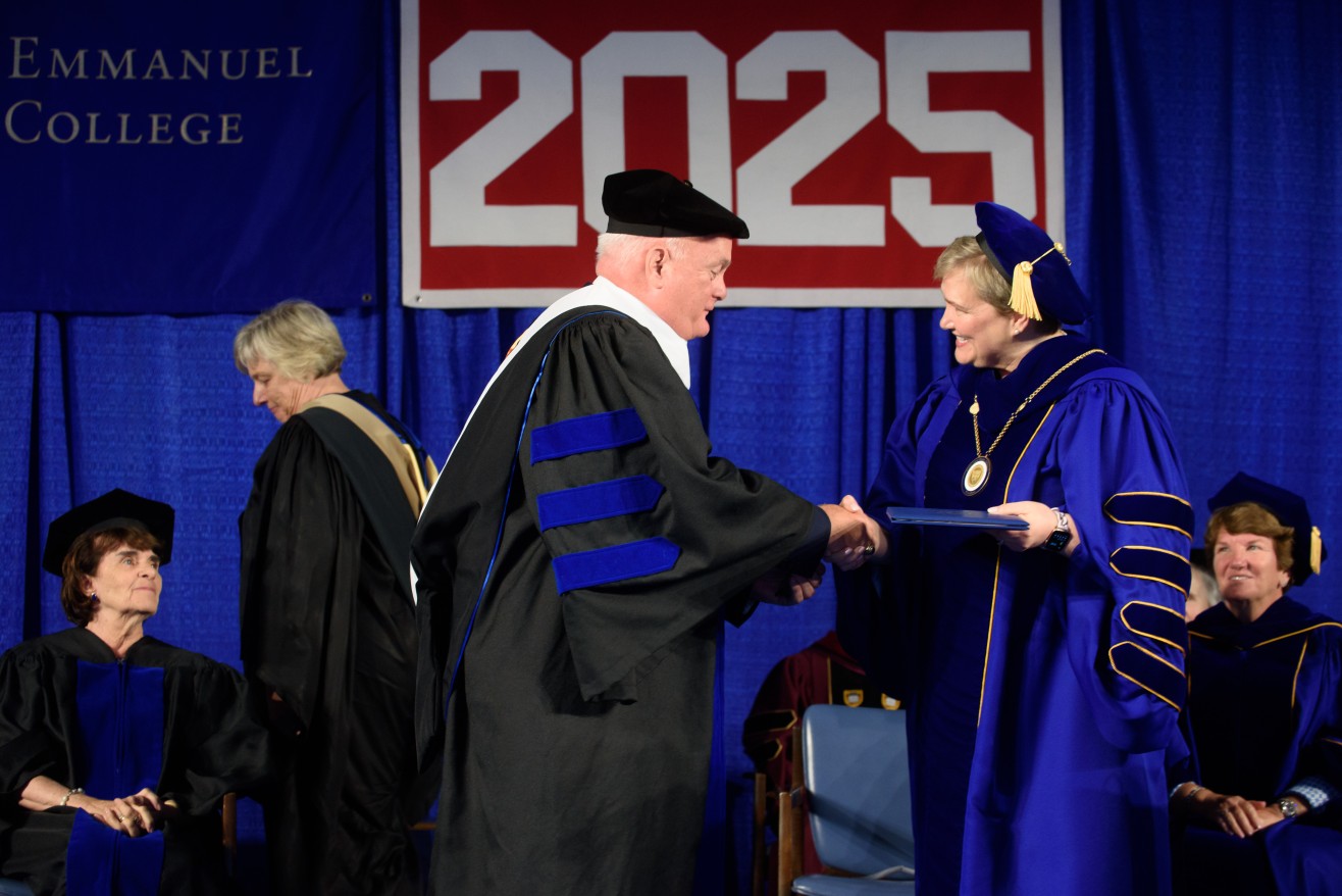 Honorary degree recipient Mark Kerwin